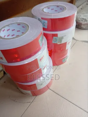 2"*50 Meters Reflective Tape Red and White