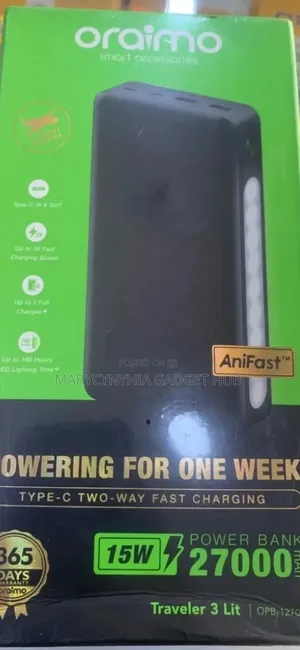 Oraimo 27000mah Power Bank