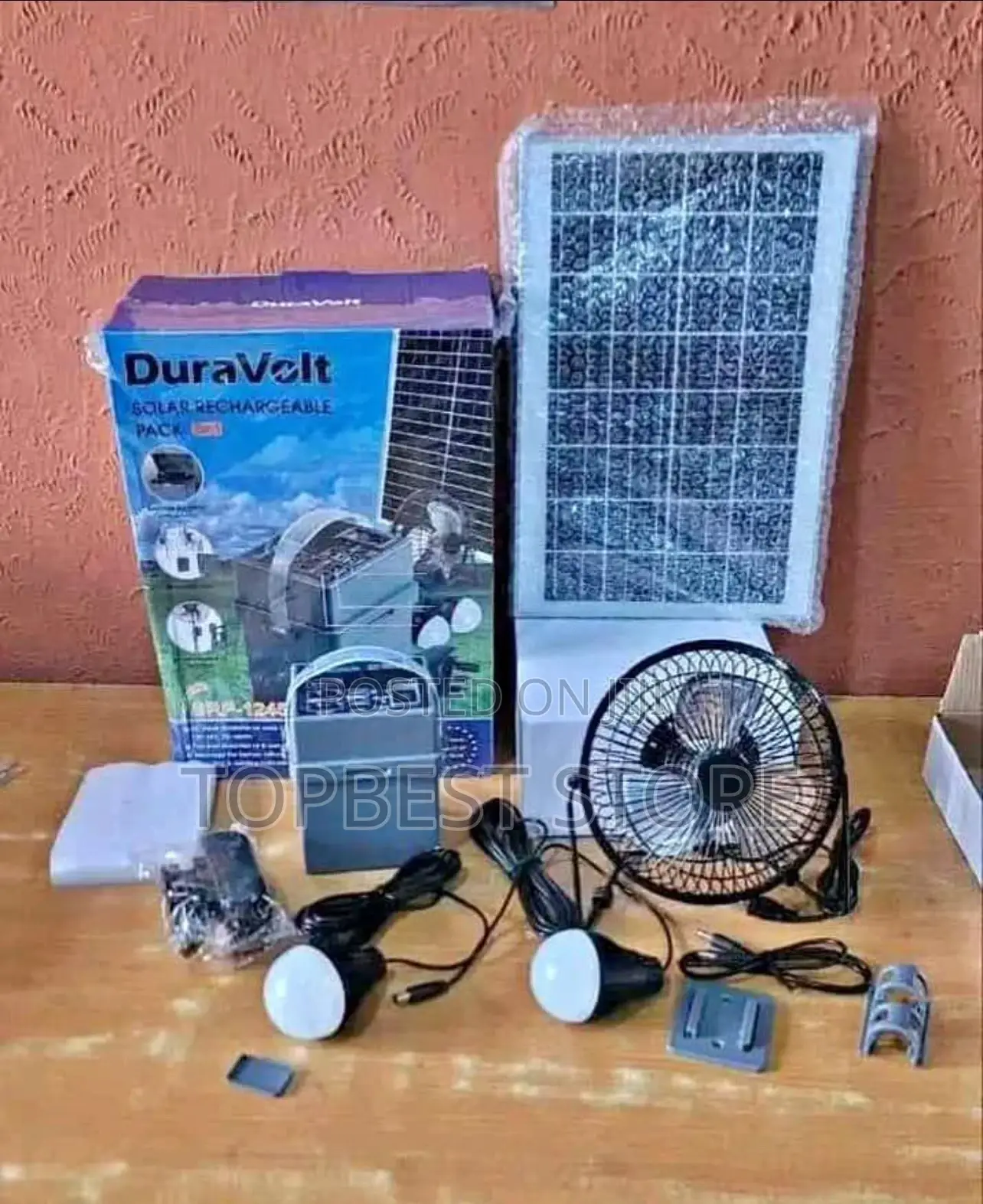 Solar Generator With Solar Panel