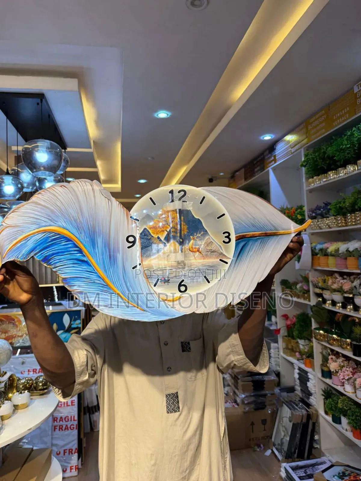 Luxury Art Wall Clock