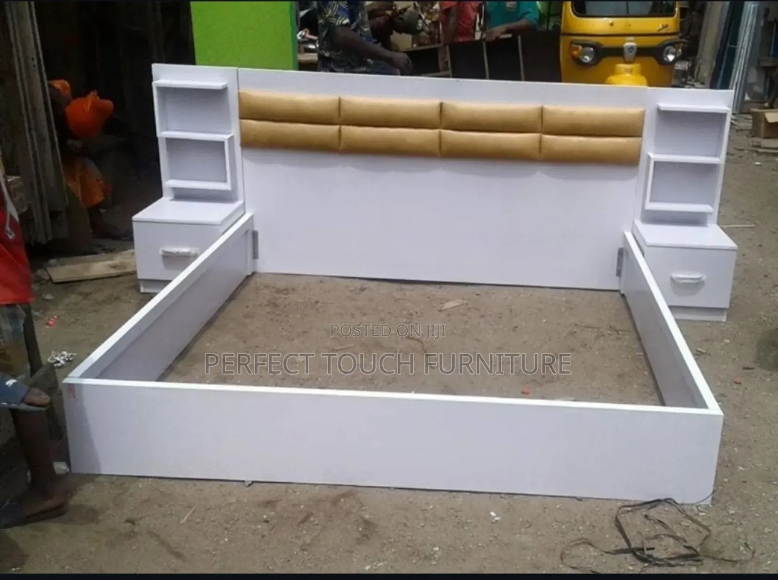 White 6x6 Bedframe