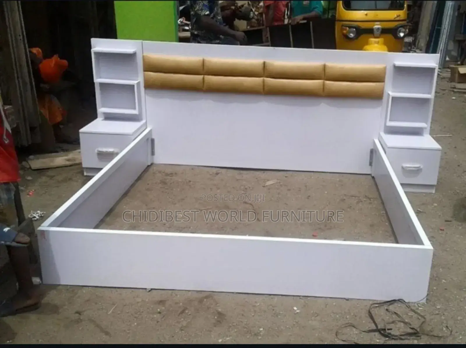 White 6x6 Bedframe