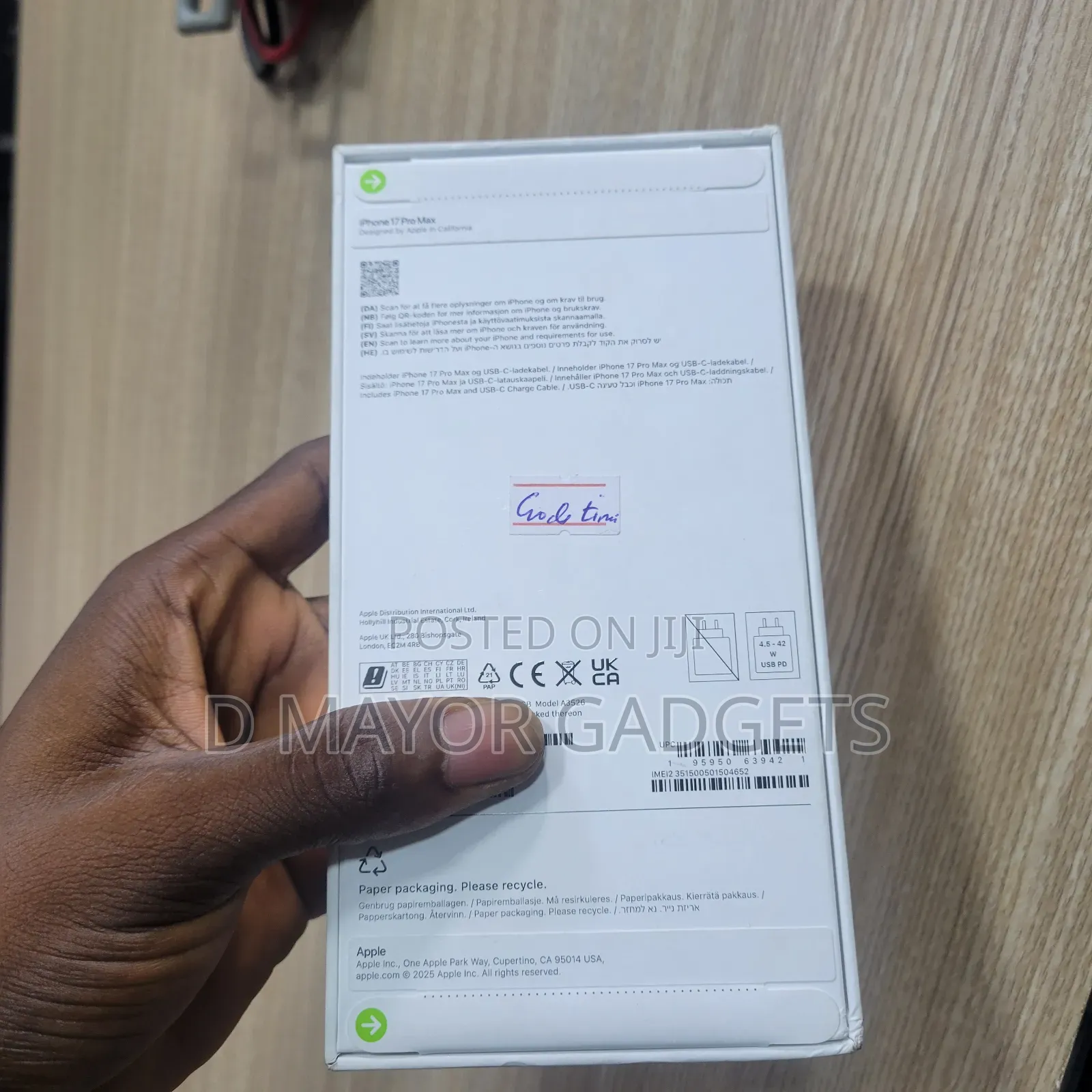 New Apple iPhone 17 Pro Max 256 GB