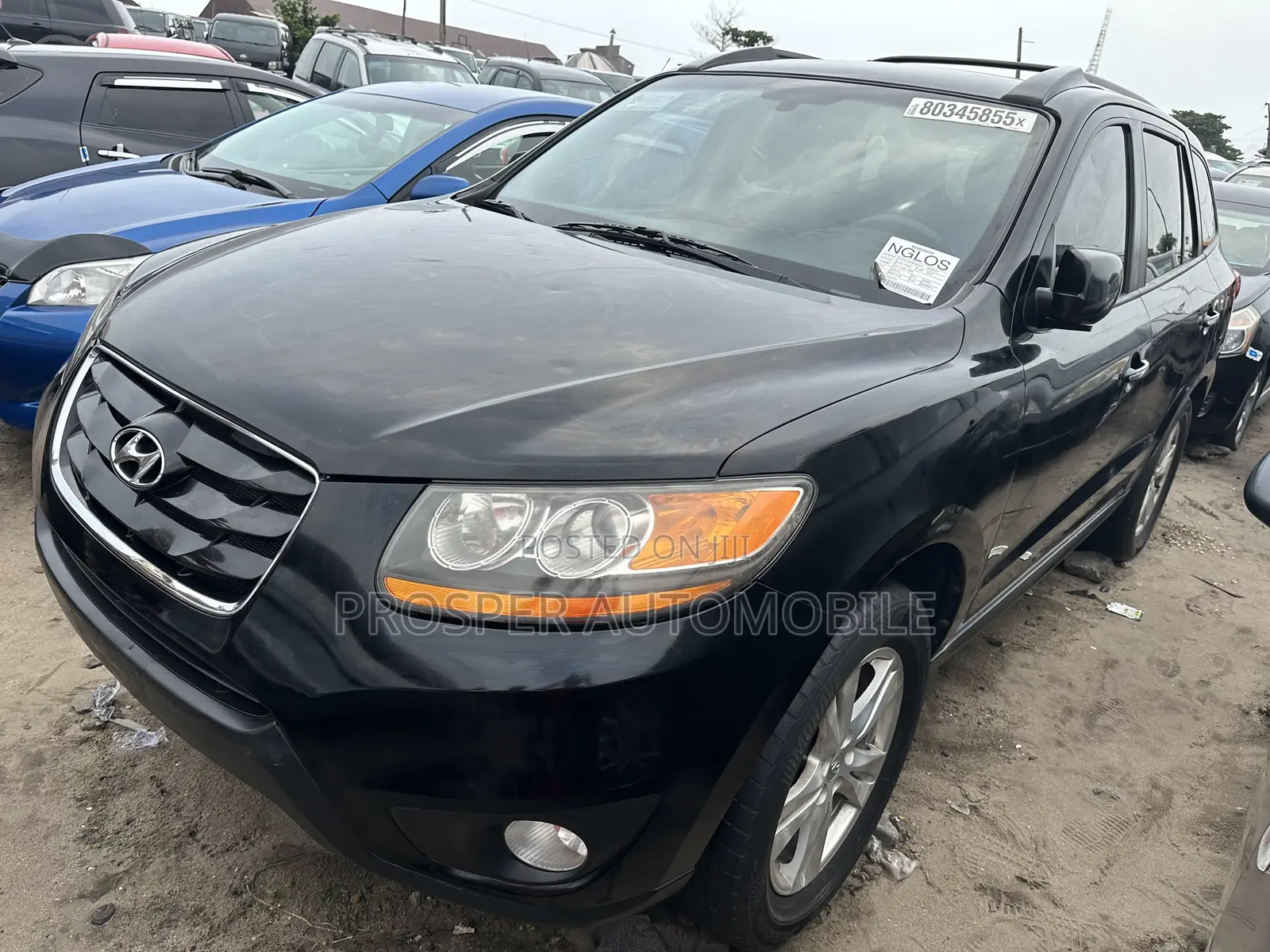 Hyundai Santa Fe Limited 2010 Black