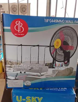 Wall Fan Is Available Bb Wall Fan 18 Inches