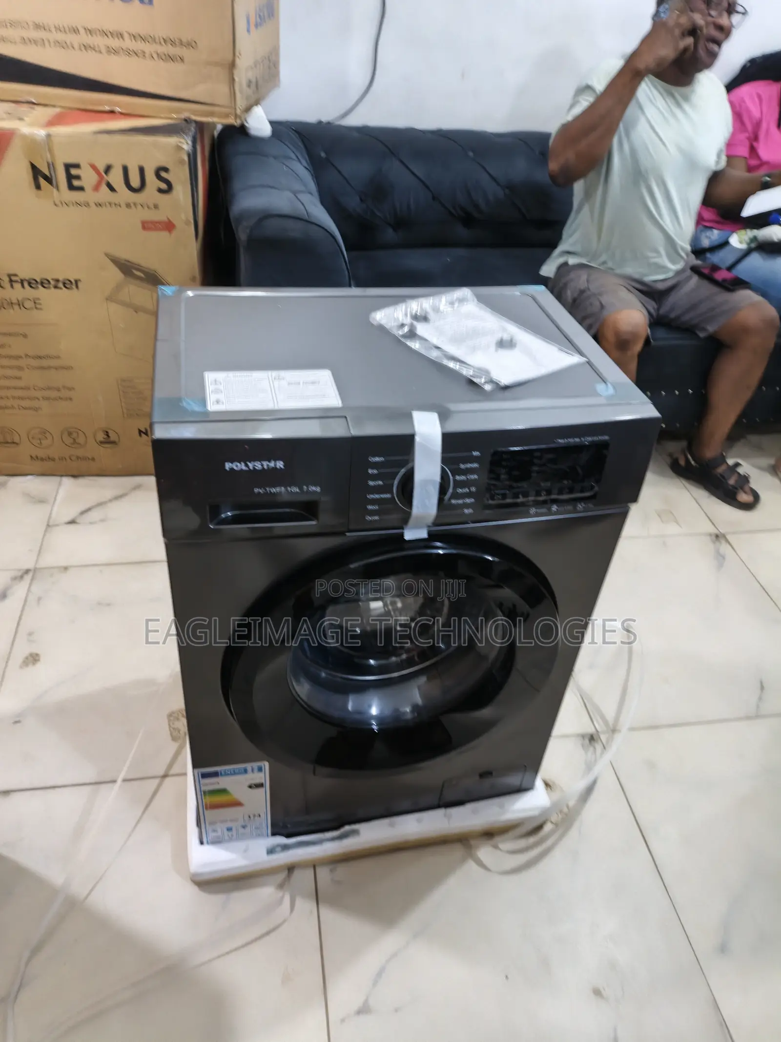 Polystar 7kg Front Load Washing Machine – Smooth Operation