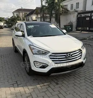Hyundai Santa Fe Limited AWD 2016 White