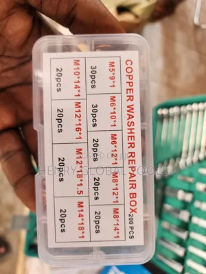 200pcs Copper Washer Repair Kits