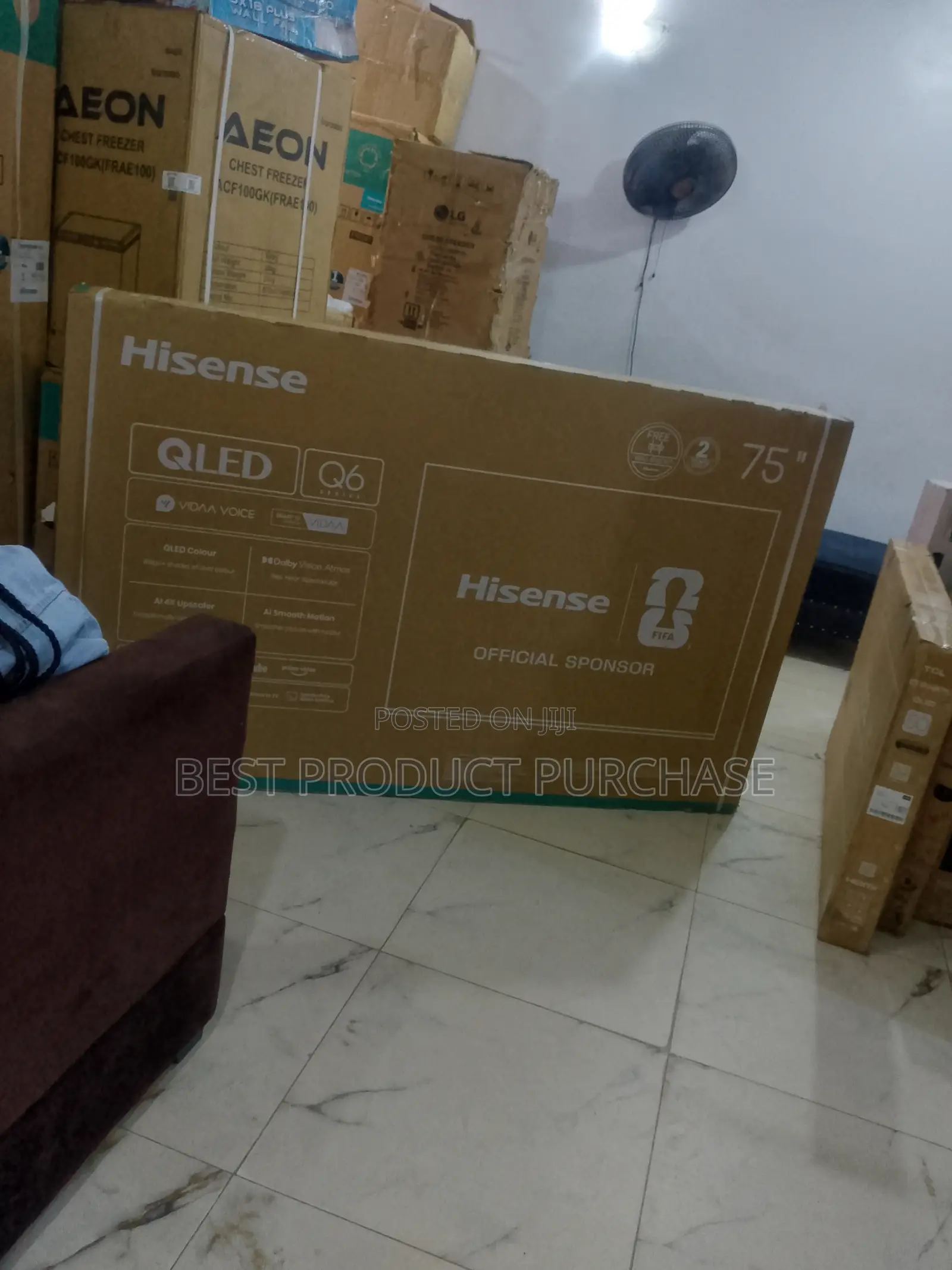 Verified Hisense 75" Qled Q6 Series Smart