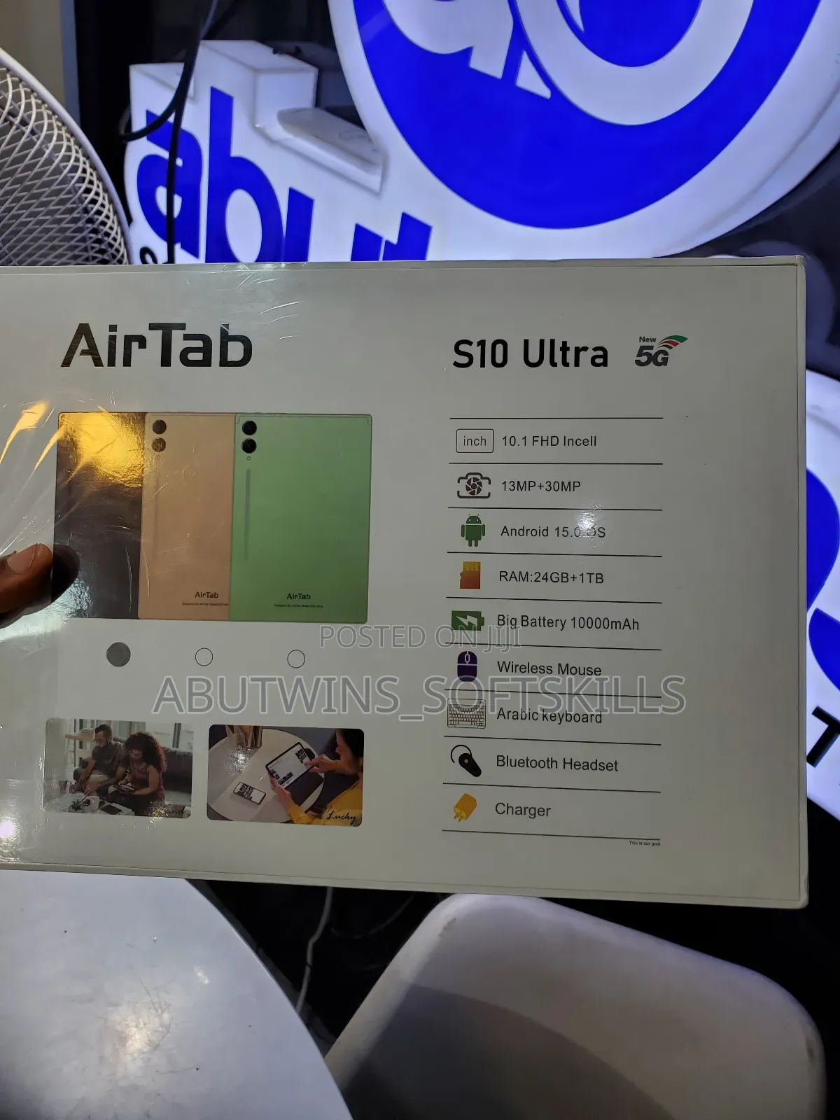 New AirTab S10 Ultra 1 TB White
