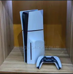 A Week Used Ps Slim With 1 Pad and 12games