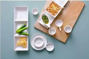 4 PCS Palmer 3 Compartment Serving Dish