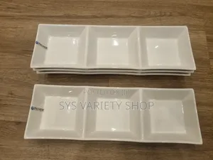 4 PCS Palmer 3 Compartment Serving Dish