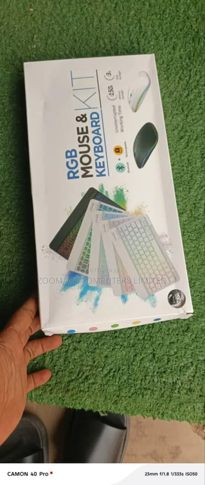 External Keyboard and Mouse With Keyboard Light