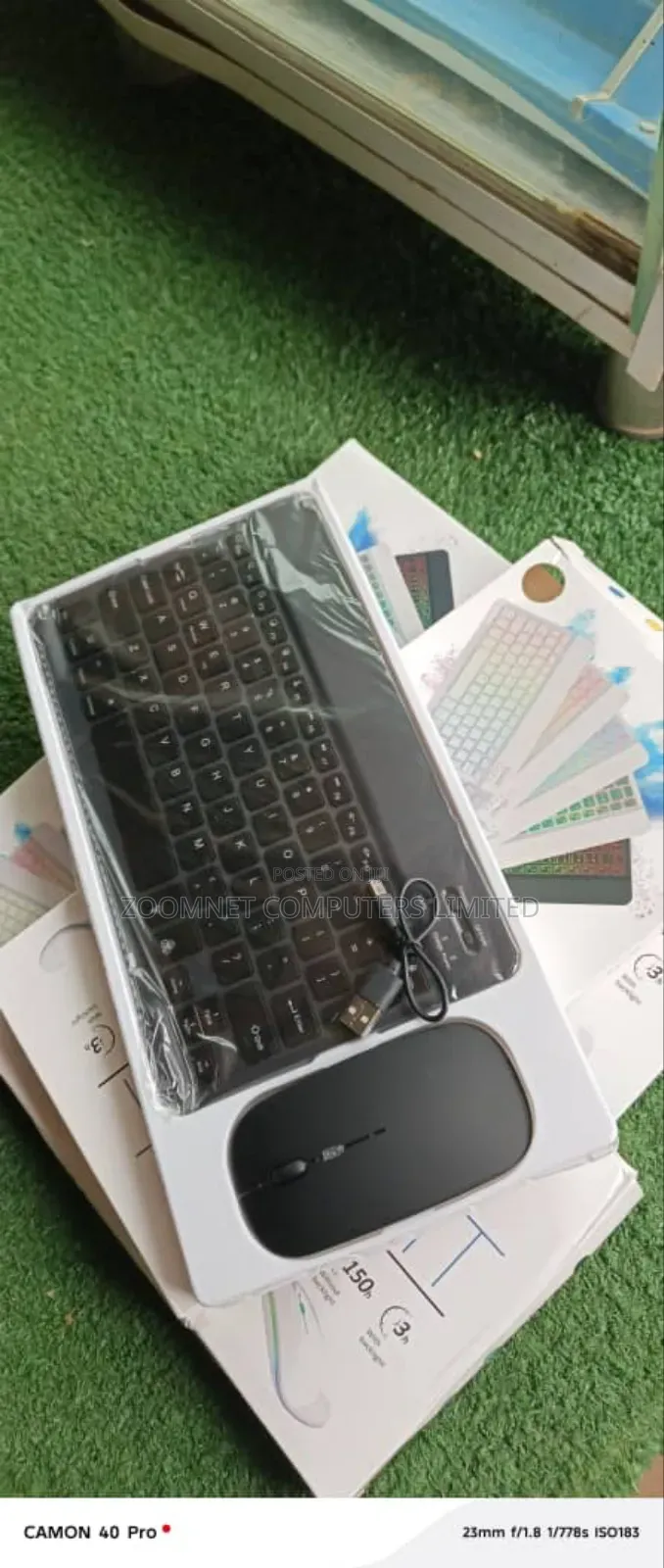 External Keyboard and Mouse With Keyboard Light