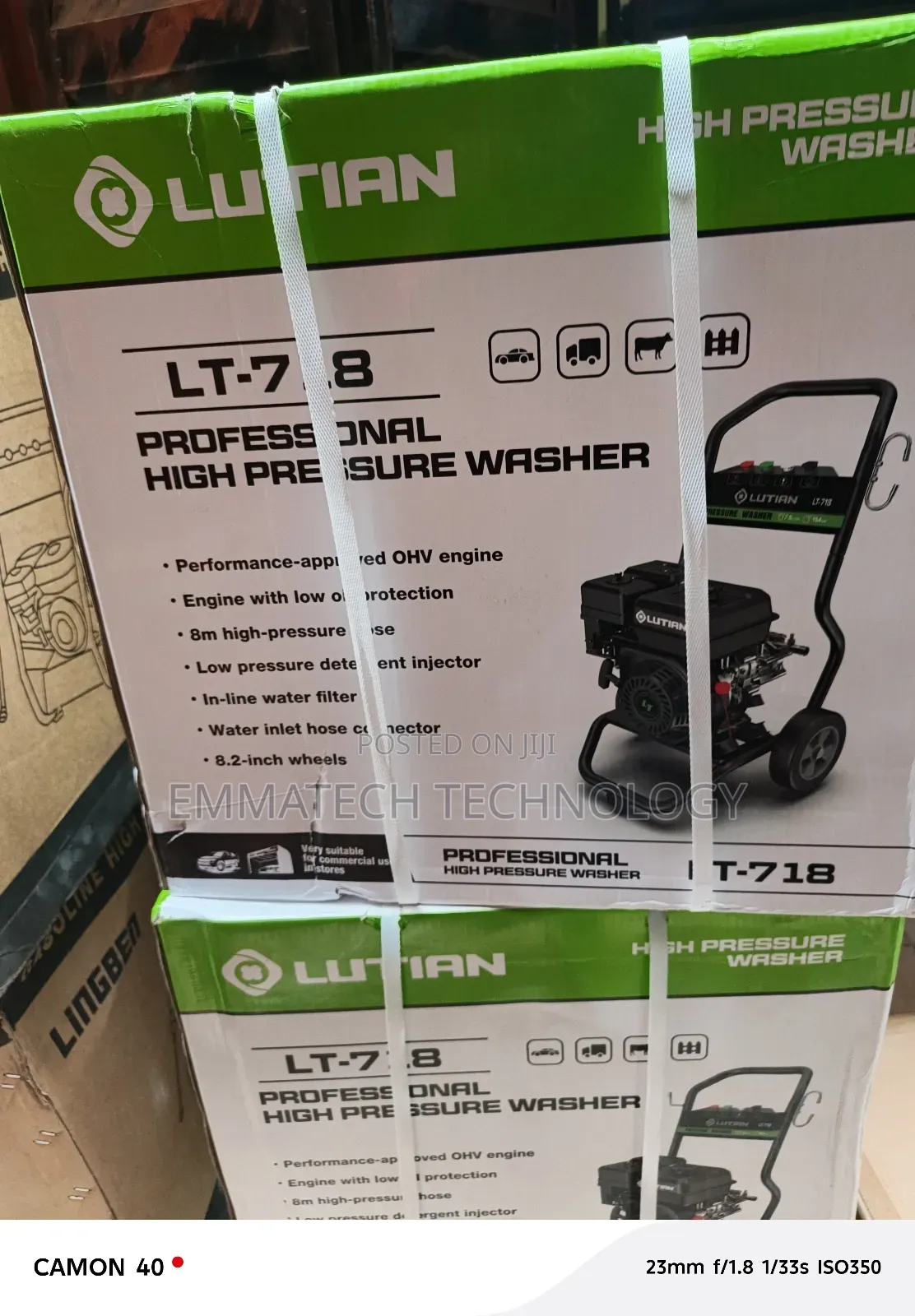Lithium Higher Pressure Washer