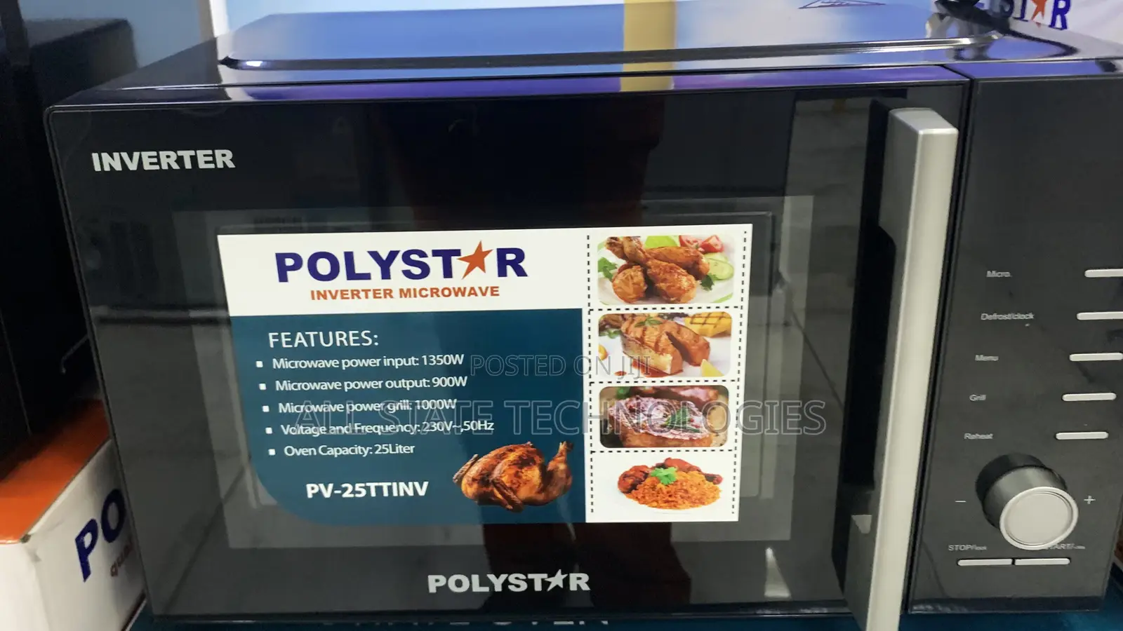Polystar Inverter Microwave 25 Litres – Pv-25ttinv