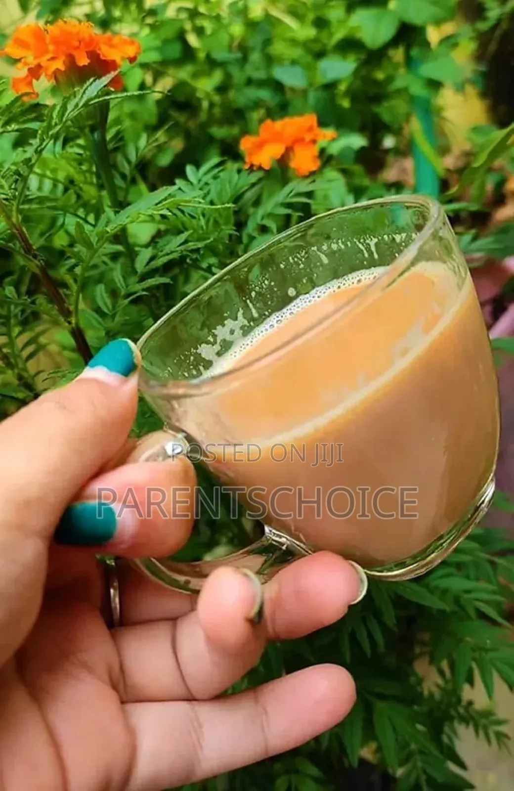 Glass Tea Cup Saucer 6 PCS Set