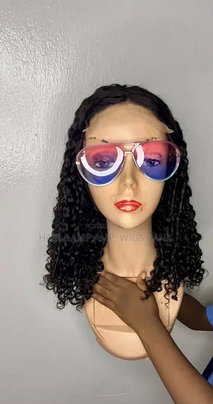 16 18 Inches Double Drawn Pixie Curl Wig