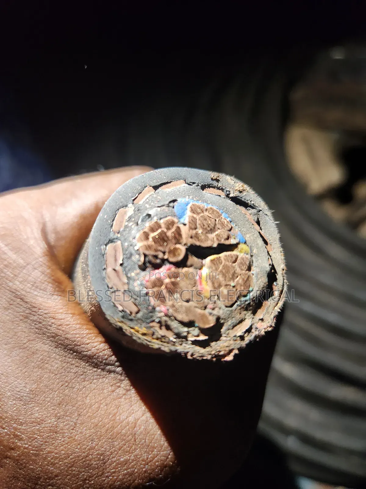 35mmx4core Swa Amored Cable Heavy-Duty