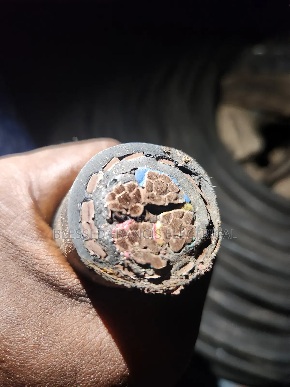 35mmx4core Swa Amored Cable Heavy-Duty