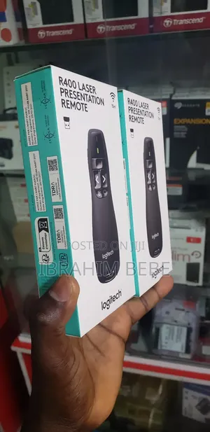 Logitech R400 Original Wireless Laser Presentation Remote
