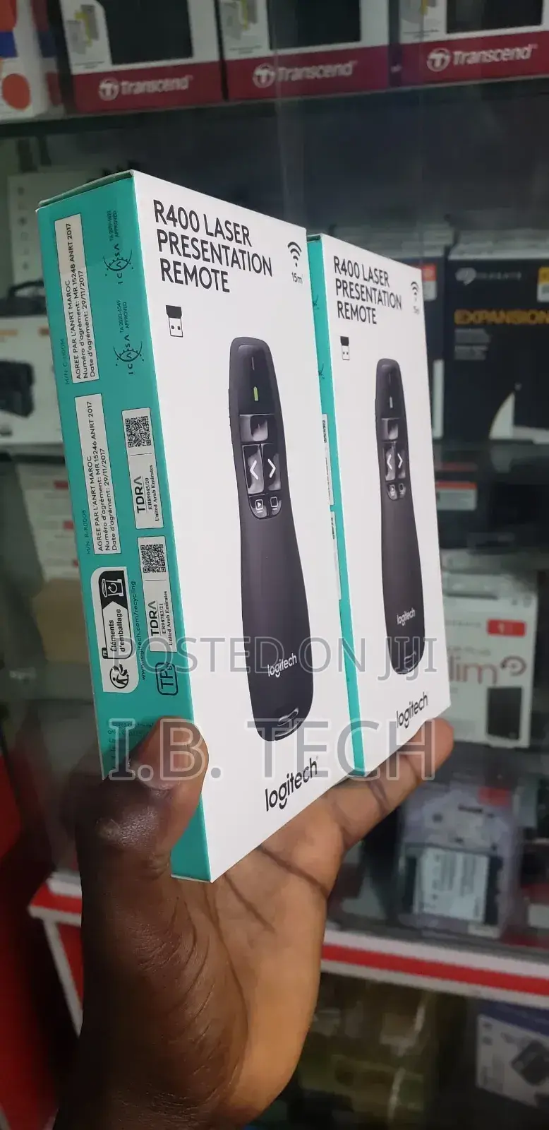 Logitech R400 Original Wireless Laser Presentation Remote