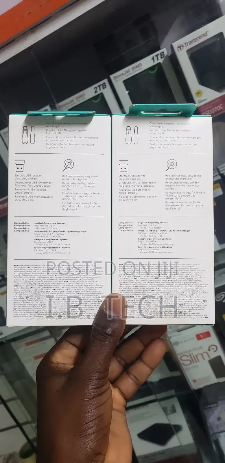 Logitech R400 Original Wireless Laser Presentation Remote