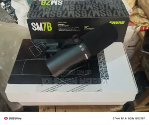 Shure Original Sm7b Studio Mic a Week Old Used