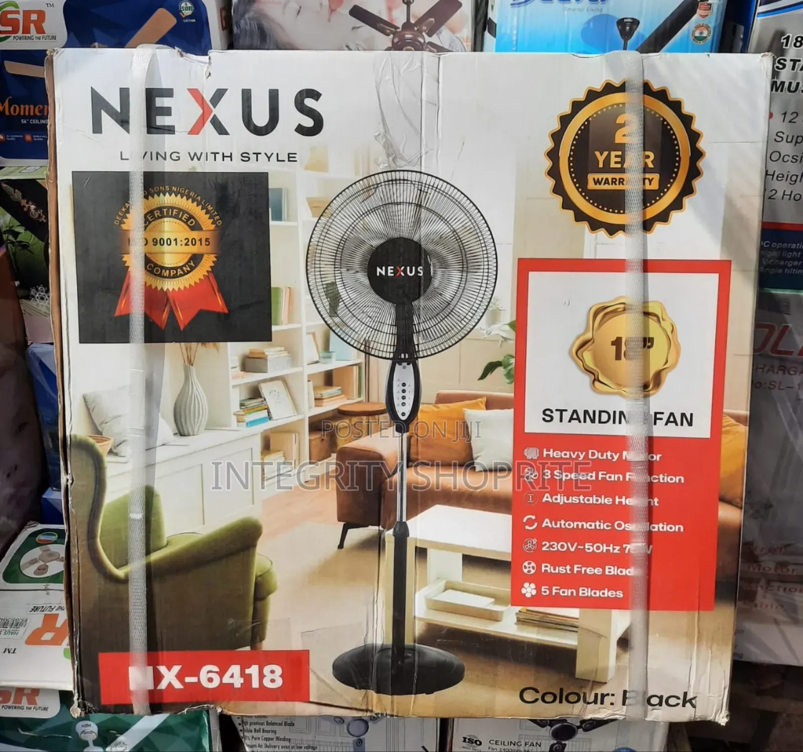 Sharp Blade Nexus Fan