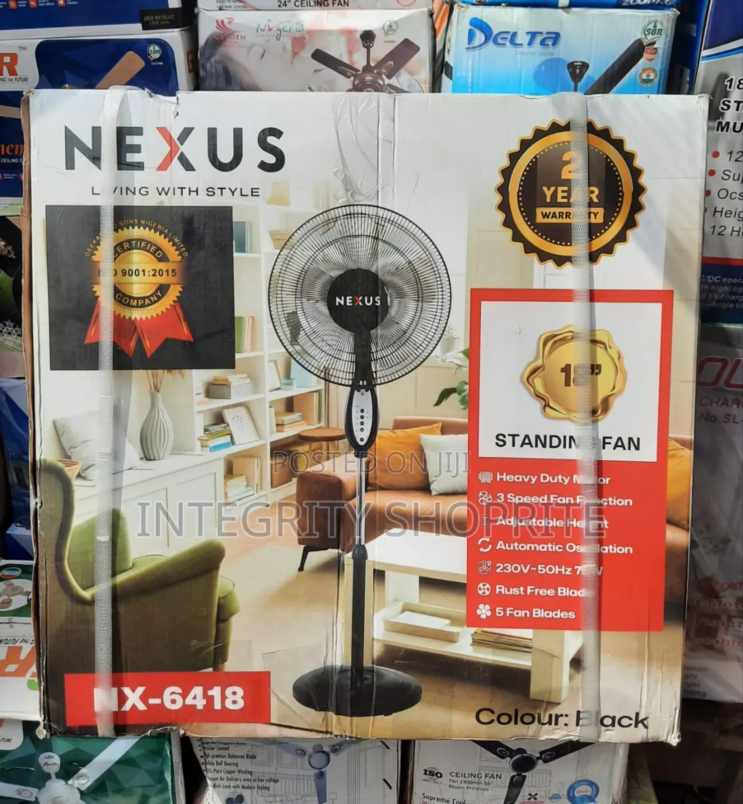 Sharp Blade Nexus Fan