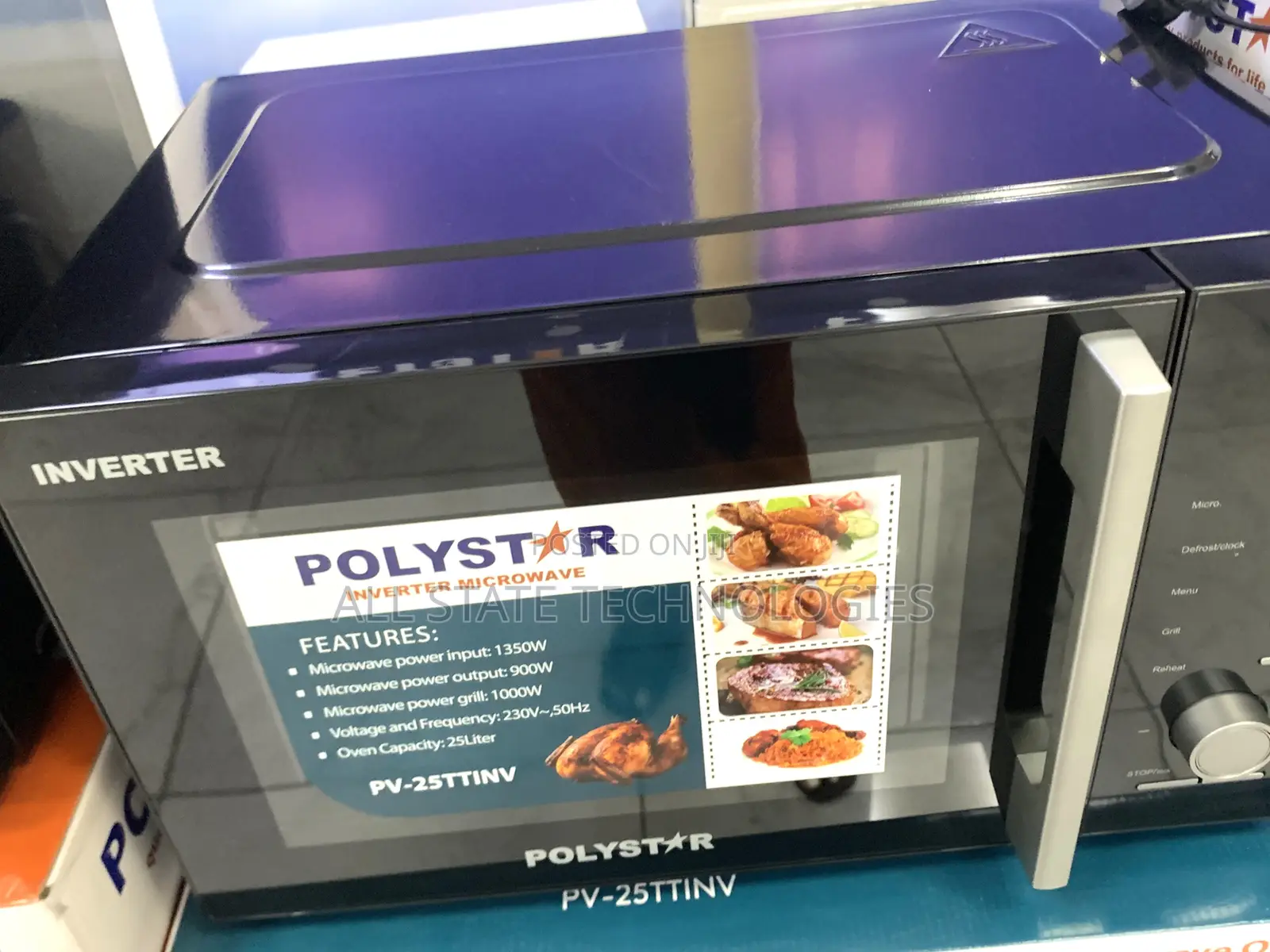 Polystar 25l Fast Cook Microwave Oven