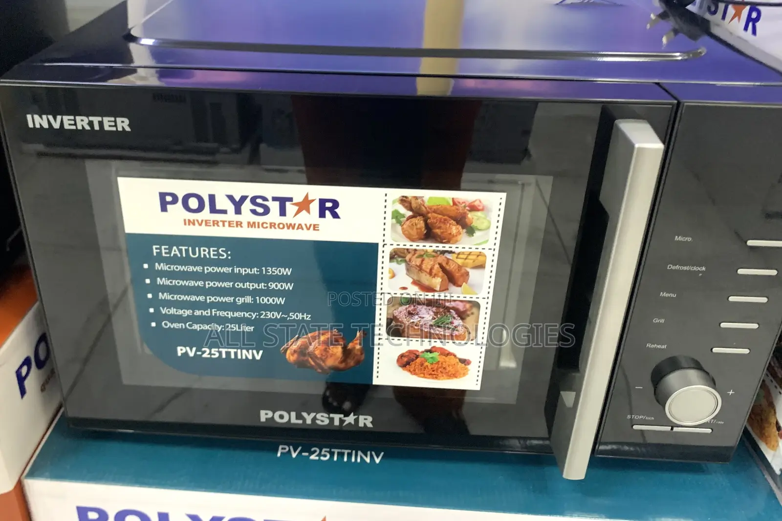Polystar 25l Multi-function Microwave Pv-25ttinv