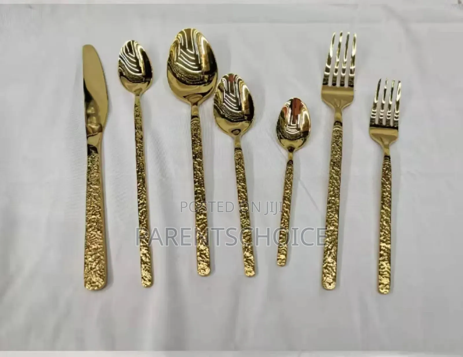 Western Tableware Retro Stainless Steel Dinnerware Sets Spoon