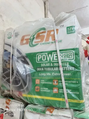 240a Solar Tall Tubular Battery Available Now