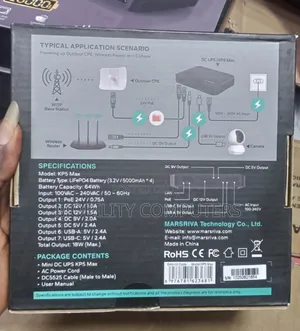 Marsriva Smart Mini Dc Ups Router Power Bank