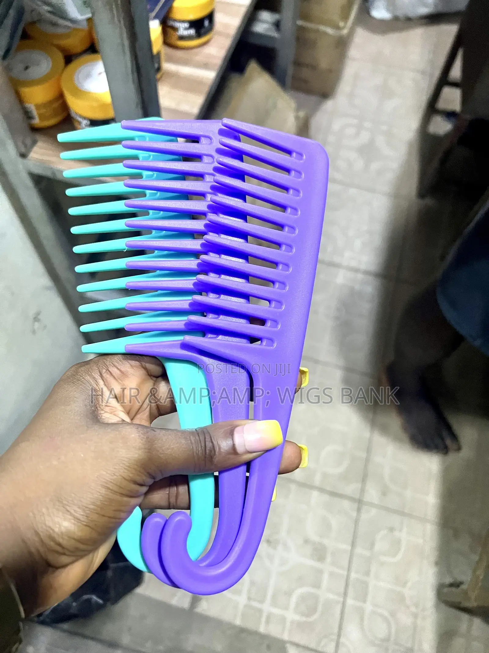 Solid Wide Tooth Hair Comb Detangling Professional Salon Tool Comb