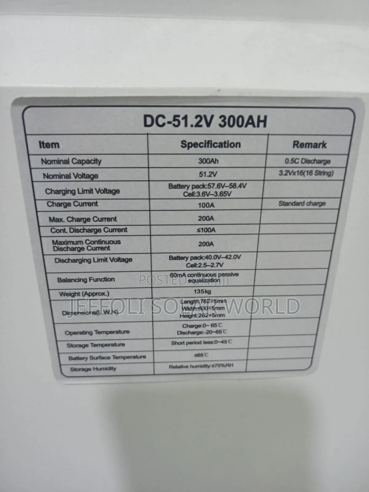 JCNS 15kwh