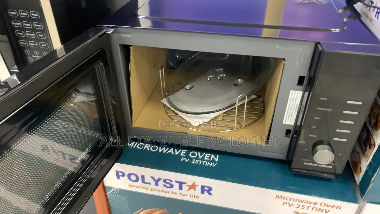 Polystar 25l Efficient Countertop Microwave