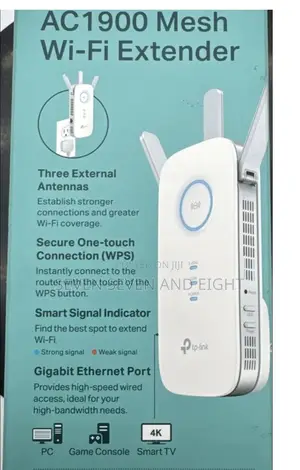 Tp Link Re550 Ac1900 Wireless Dual Band Wi-Fi Range Extender