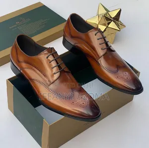 Classic Designer Brown Color Corporate Shoe