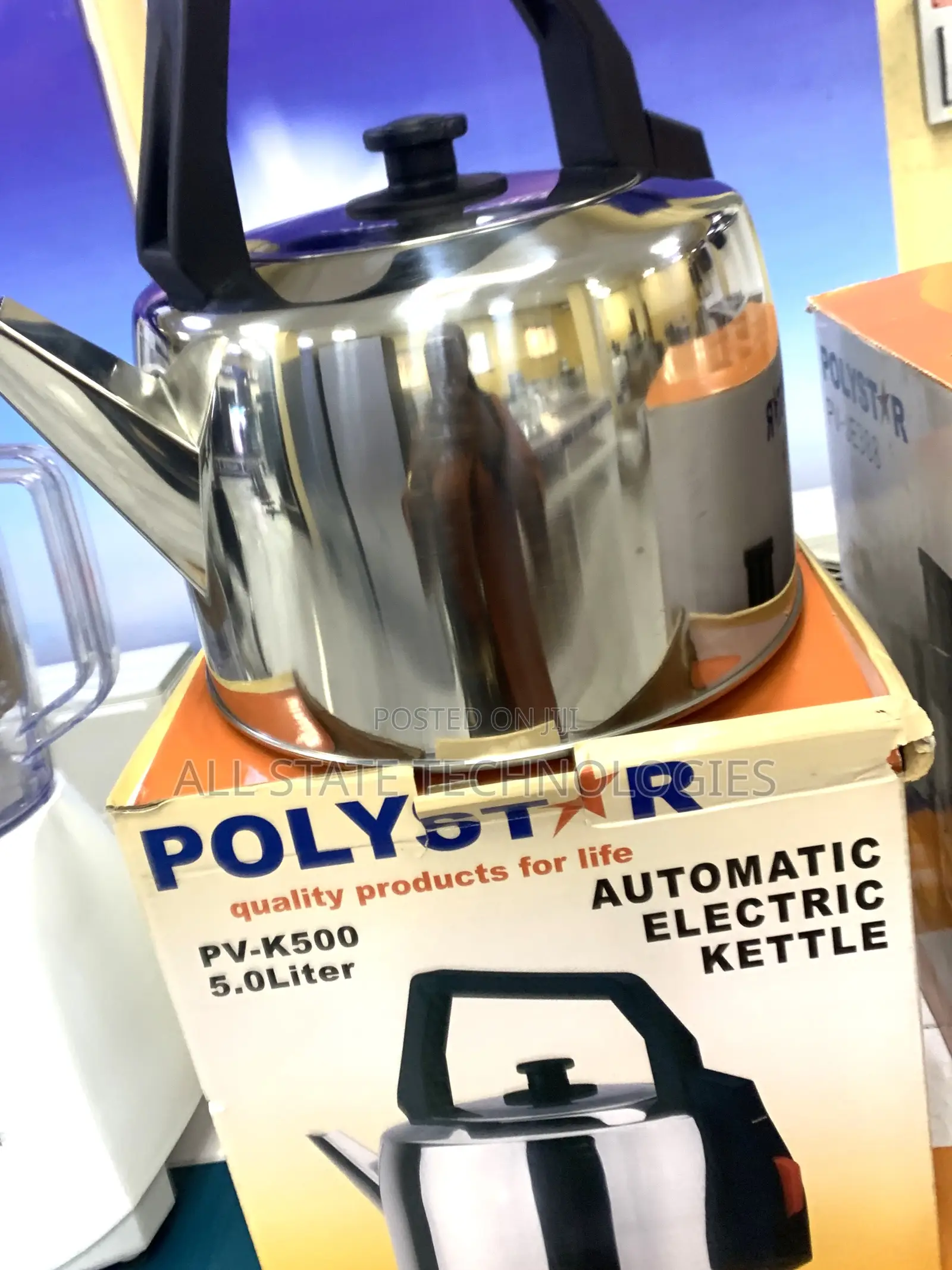 Heavy Duty Polystar 5l Kettle Model Pv-