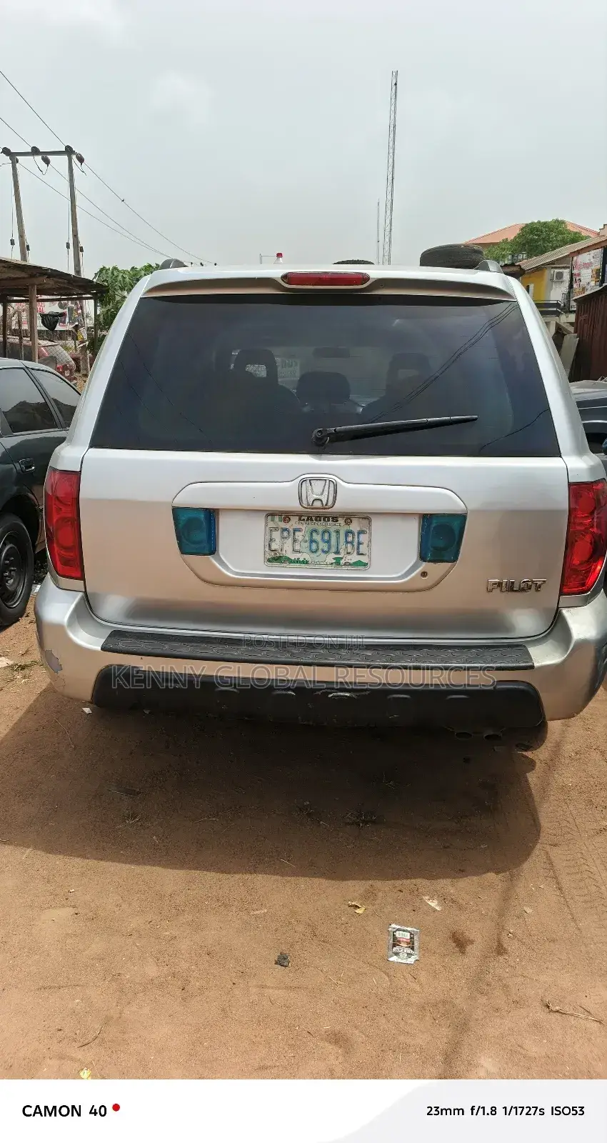 Honda Pilot 2004 Silver