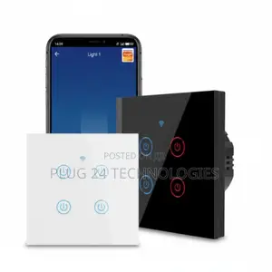 Four Gang Smart Tuya Wifi Smart Switch Ds104