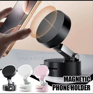 Mini Vacuum Double-Side Magnetic Suction Foldable Phone Holder