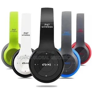 P47 Wireless Headphone With Memory Card Space