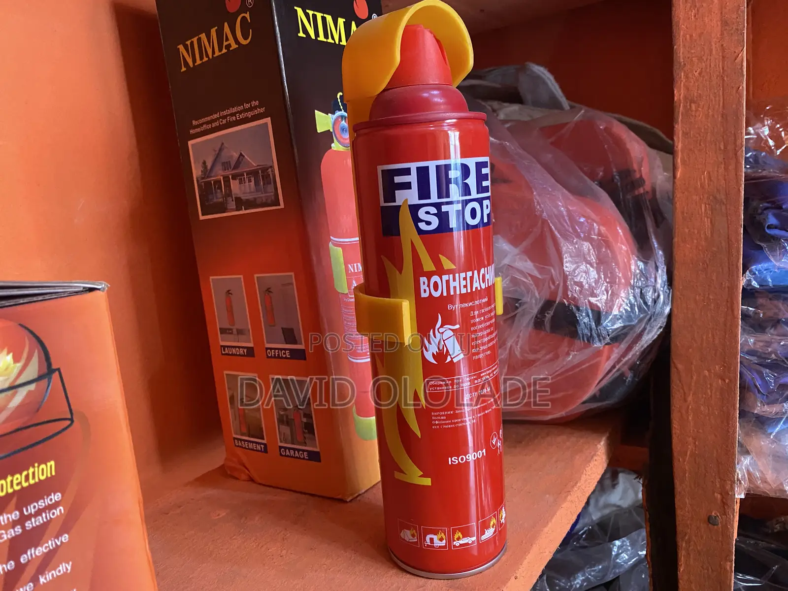 Fire Spray/1000 Ml Fire Extinguisher