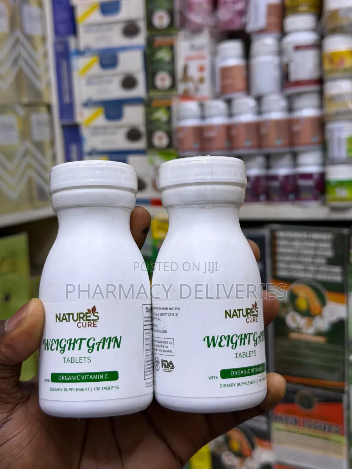 Nature’S Cure Weight Gain Tablets – Healthy Body Support