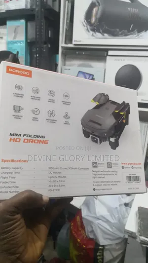 Porodo Aero View Foldable Drone With Wifi Camera