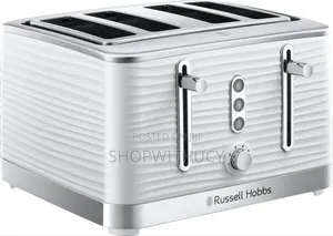 Russell Hobbs Inspire 4 Slice White Toaster
